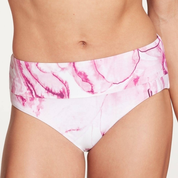 NWT CALIA by Carrie Underwood Pink Magenta Tie-dye Full Coverage Bottom XL - Picture 1 of 12